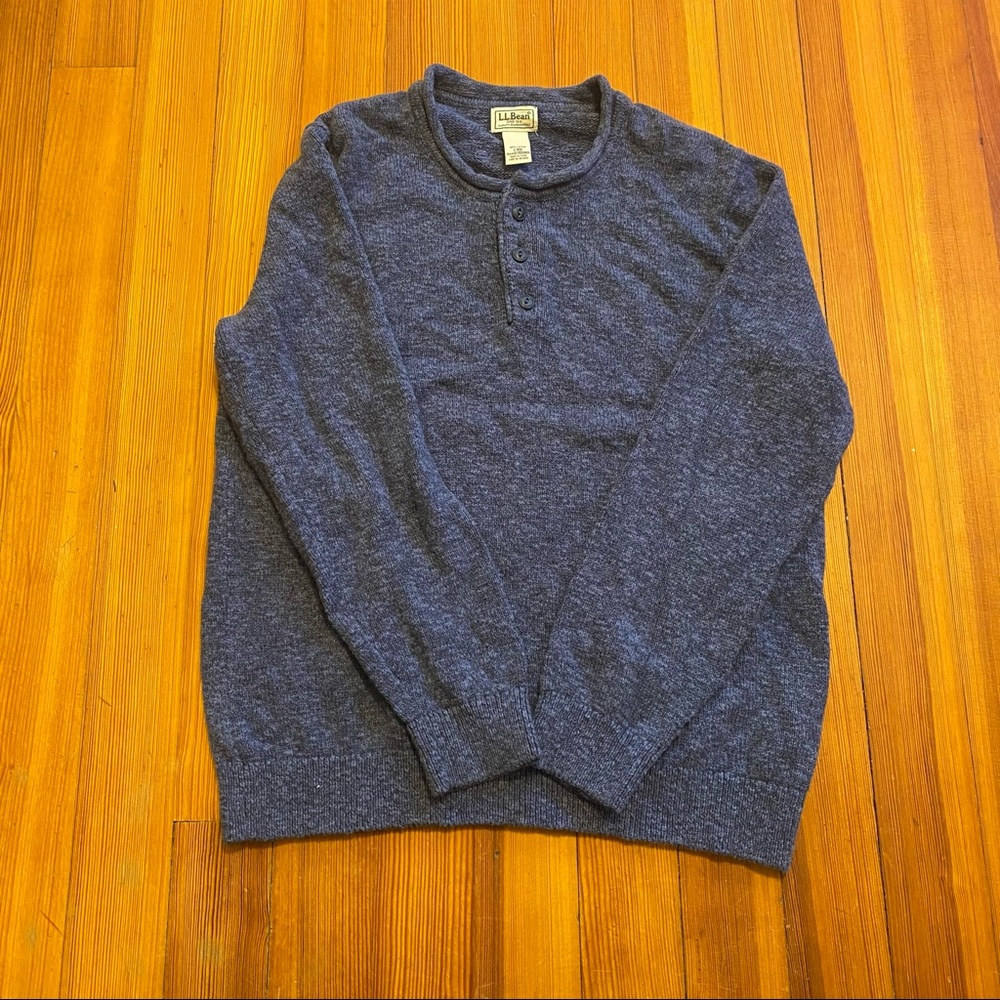 l.l. bean cotton sweater